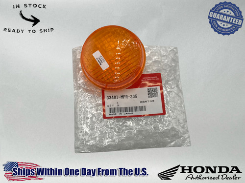 Honda oem turn signal lens - oem,